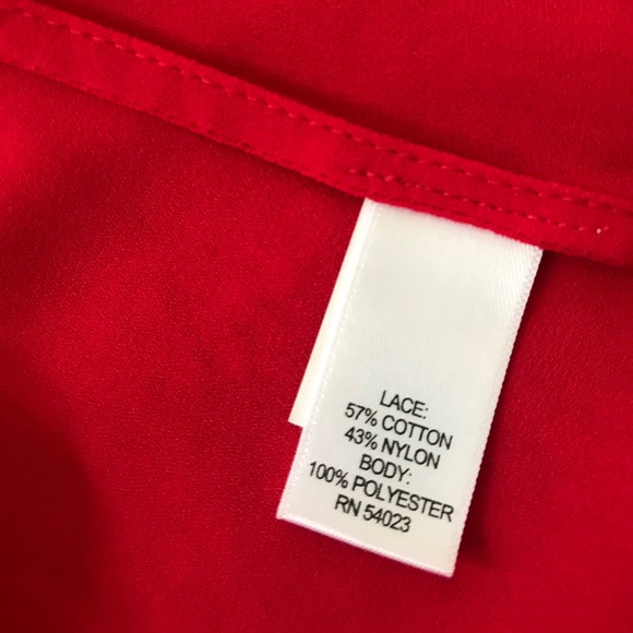 Red Banana Republic Blouse NWT - Picture 4 of 5